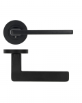 LEON LEVER ON ROSE ZPA010-MB MATT BLACK