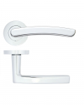 SANTIAGO LEVER ON ROSE ZPA020-CP POLISHED CHROME