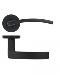 TOLEDO LEVER ON ROSE ZPA030-MB MATT BLACK