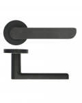 VALENCIA LEVER ON ROSE ZPA040-MB MATT BLACK