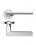 ZPZ080 CP Amalfi Lever On Round Screw On Rose