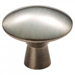 FTD523SN DISC KNOB 27mm dia SATIN NICKEL