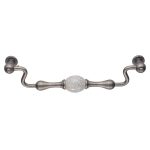 CRACKLE GLAZE PORC DROP HANDLE FTD610 ASMC 192mm bolt centres