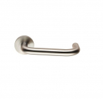 Eurospec SW4123SSS Door Safety Lever on Round Rose
