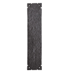 Carlisle Brass Ludlow Black Antique LF5101 Fingerplate