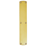 Carlisle Brass PF102 Large Push Plate Polished Brass