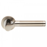 Carlisle Brass Eurospec Steelworx SWL1009 Duo Lucerna Lever On Round Rose