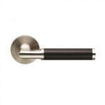 Carlisle Brass Eurospec Steelworx SWL1116SSS Volantes Lever On Round Rose