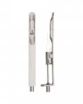 ZAS LEVER ACTION FLUSH BOLT ZAS03RSS 20 X 200mm RADIUS