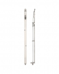 ZAS LEVER ACTION FLUSH BOLT ZAS12RSS 20 X 457mm RADIUS