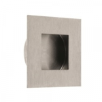 ZOO HARDWARE ZAS40BSS SQUARE FLUSH PULL 40mm x 40mm SATIN STAINLESS STEEL