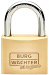 BURG WACHTER MAGNO 25mm BRASS PADLOCK 400 E 25 SBKEYED ALIKE