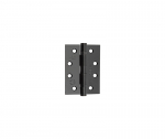 STEEL BALL BEARING HINGE MATT BLACK 76x50x2mm J8502BL PAIR