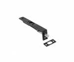 NERO FLUSH BOLT 150 x 20mm MATT BLACK JMB50