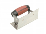 Marshalltown M/T65SSD 65SSD Stainless Steel Internal Corner Trowel Square DuraSoft® Handle