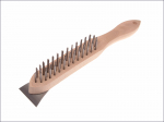 WIRE BRUSH C/W SCRAPER FAI5804S