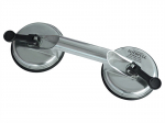 Faithfull FAISUCPAD2P Double Pad Aluminium Pro Suction Lifter