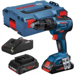 BOSCH GSB18V55 COMBI DRILL 2X4PRO BAT LBOXX 06019H5372