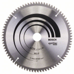 BOSCH OPTILINE CIRCULAR SAW BLADE 2608640437 254x30x80T
