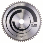 BOSCH MULTI CIRCULAR SAW BLADE 2608640449 254x30x60T