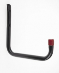 150mm TUBULAR HOOK WITH RED VINYL CAP  H353XX  EACH