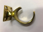 HENDERSON VICTORIAN WARDROBE HOOK BRASS