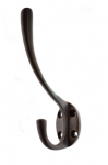 AHCHUB Traditional Hat & Coat Hook Urban Bronze