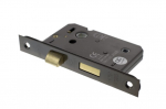 ALKBATH3BN 3" Bathroom Lock Black Nickel