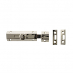 ASB4PN 4" Surface Door Bolt Polished Nickel