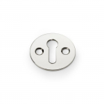 A&W Standard Profile Victorian Escutcheon Polished Nickle AW399PN