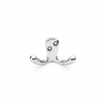 AW773PC Victorian Double Robe Hook Polished Chrome