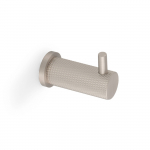AW775SN Brunel Knurled Coat Hook Satin Nickel