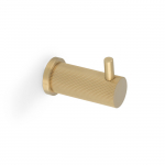 AW776SBPVD Brunel Reeded Coat Hook Satin Brass PVD