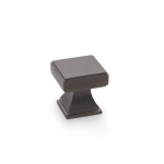 JESPER SQUARE CUPBOARD KNOB 30mm DARK BRONZE PVD