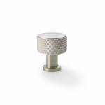 LUCIA KNURLED CABINET KNOB 35MM (SATIN NICKEL)