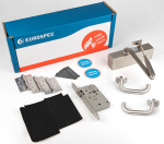 EUROSPEC COMMERCIAL FIRE DOOR PACK LEVER DIN LATCH FDPC4