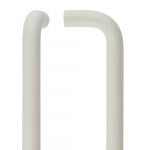 ZCSD300 300x19 POWDER COAT WHITE 19mm D PULL HANDLE GRADE 304