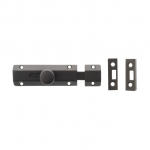 100mm Surface Door Bolt Dark Bronze