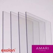 EXOLON GP 3mm CLEAR POLYCARBONATE STOCK SHEET 1230 x 2450