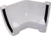 FLOPLAST HI-CAP GUTTER ANGLE 135* RAH2 WHITE