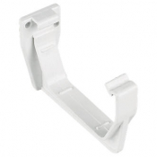 FASCIA BRACKET WHITE SQ RKS1