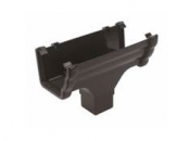 FLOPLAST NIAGARA OGEE CAST IRON RUNNING OUTLET RON1CI