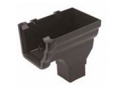 FLOPLAST NIAGARA OGEE CAST IRON STOPEND OUTLET RON3CI RIGHT HAND
