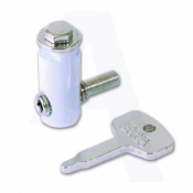 ERA 829 METLOCK WINDOW HANDLE LOCK CARD OF TWO AND ONE KEY