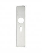 ZOO HARDWARE ZCS31EPSS COVER PLATE FOR 19 MM AND 22MM RTD LEVER ON BACKPLATE - EURO PROFILE 47.5MM