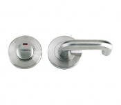 ZOO HARDWARE ZPS007ISS DDA TURN AND RELEASE WITH INDICATOR WITH 5mm SPINDLE SATIN STAINLESS STEEL