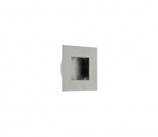 ZOO HARDWARE ZAS40BSS SQUARE FLUSH PULL 40mm x 40mm Satin Stainless Steel