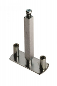 EUROSPEC ALP5038 HALF SET FIXING PLATE FOR BOLT THROUGH FURNITURE