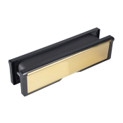 Eurospec Intumescent Letterbox Assemblies ES304 Polished Brass