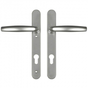 HOPPE Atlanta 92mm UPVC Lever Furn 1530/3831N Silver